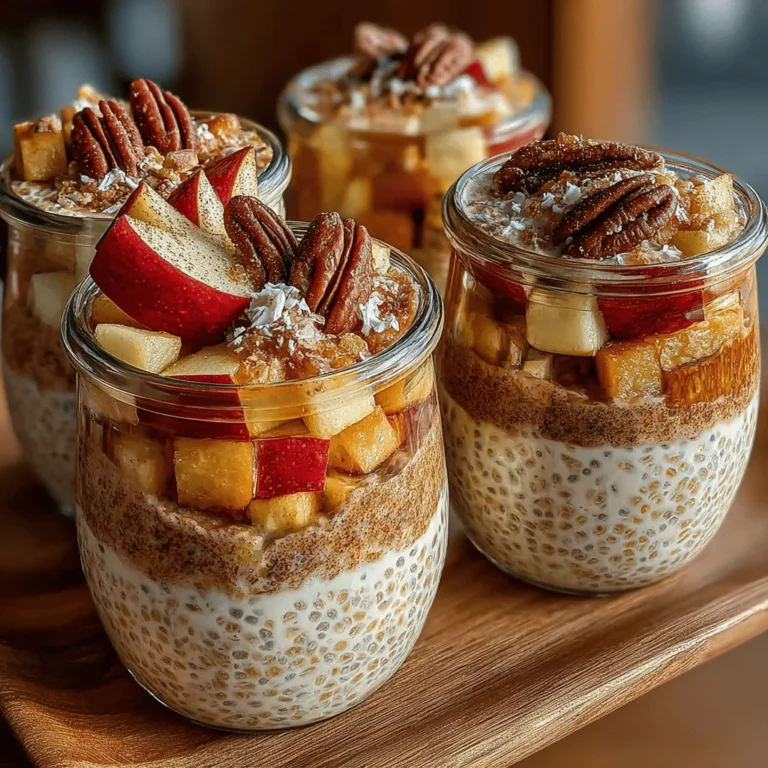 In recent years, overnight chia pudding has emerged as a go-to breakfast option for health-conscious individuals seeking convenience without sacrificing nutrition. This easy-to-make dish offers a satisfying balance of flavors and textures, making it an ideal choice for busy mornings. Among the myriad of flavor combinations, the Apple Pie Overnight Chia Pudding stands out, fusing the comforting essence of classic apple pie with the wholesome benefits of chia seeds. This delightful recipe is not only a feast for the taste buds but also a powerhouse of nutrients, ensuring that you start your day on the right foot.